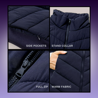 Women’s Slim Puffless Vest