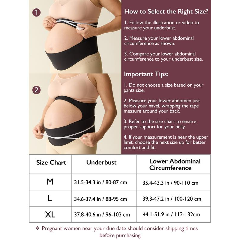BumpLift Pregnancy Support Band