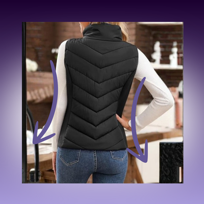Women’s Slim Puffless Vest