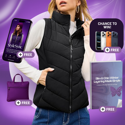 Women’s Slim Puffless Vest