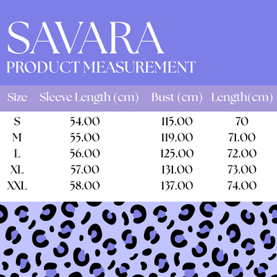 Savara - Women’s Animal Print Zip Pullover