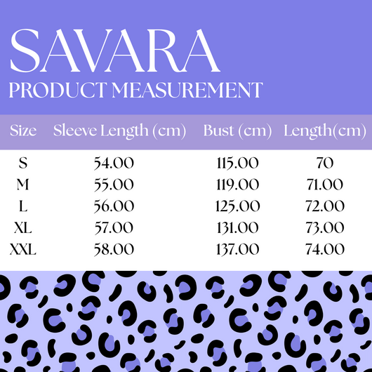 Savara - Women’s Animal Print Zip Pullover