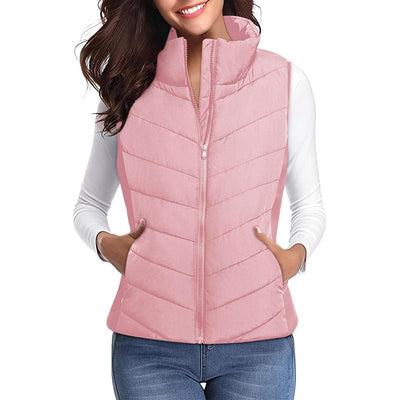 Women’s Slim Puffless Vest