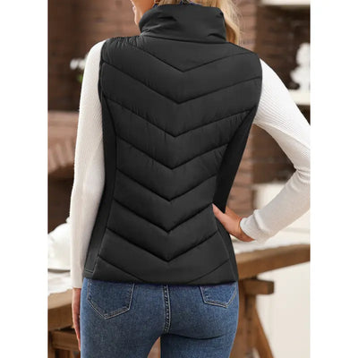 Women’s Slim Puffless Vest