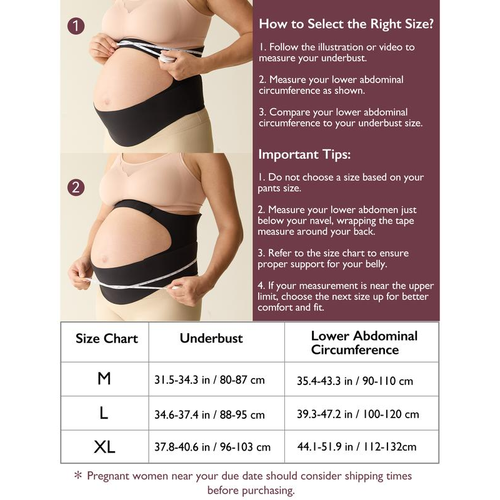 BumpLift Pregnancy Support Band